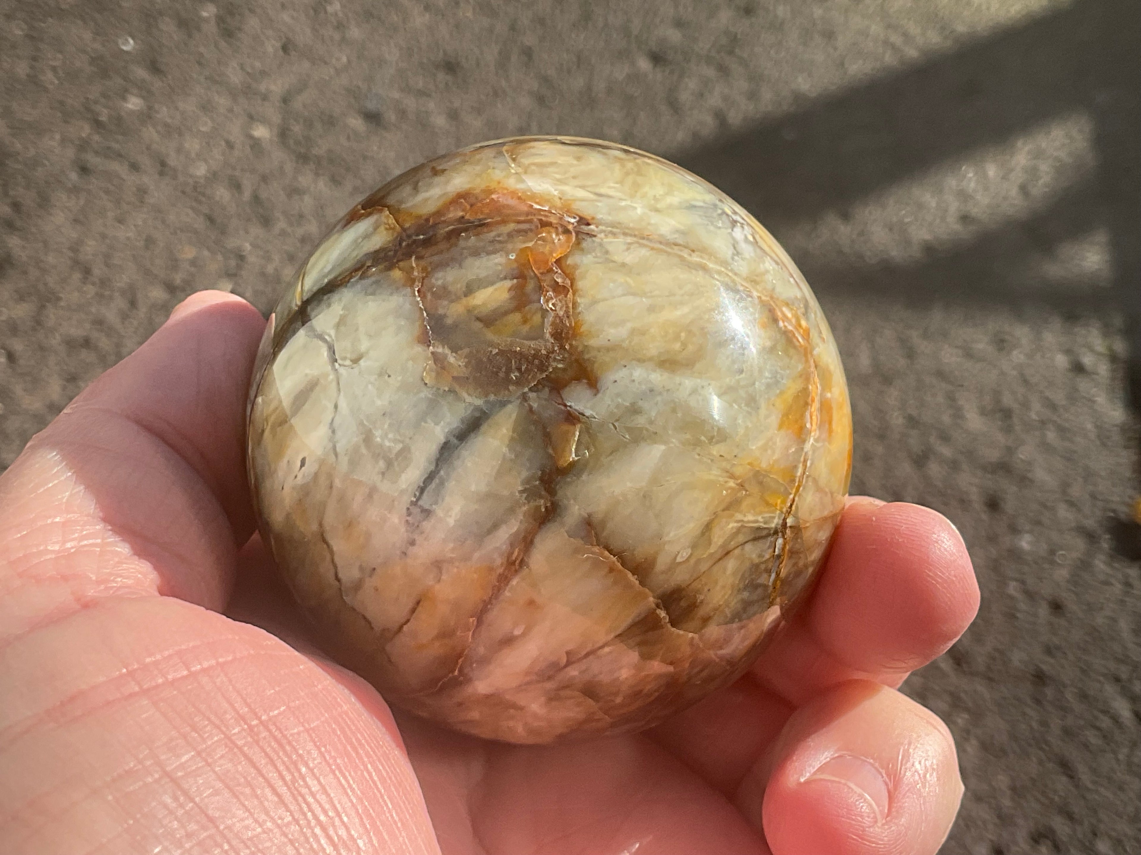 231g Duad Jasper Sphere 2C