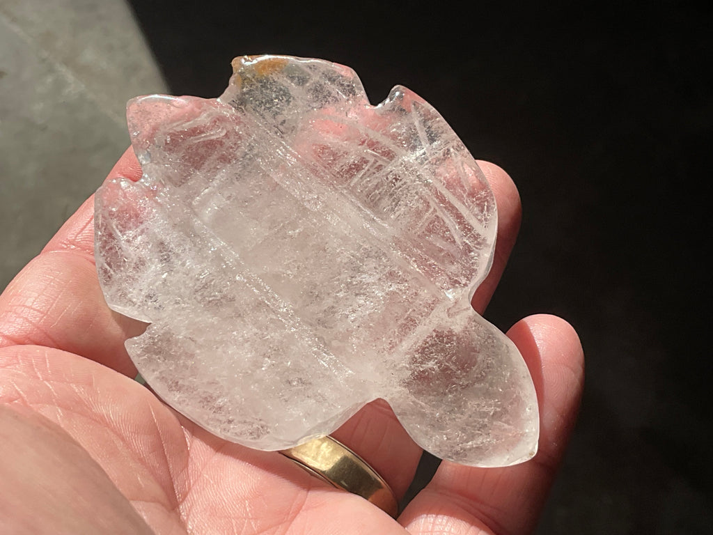 120g Carved Quartz Turtle 3C