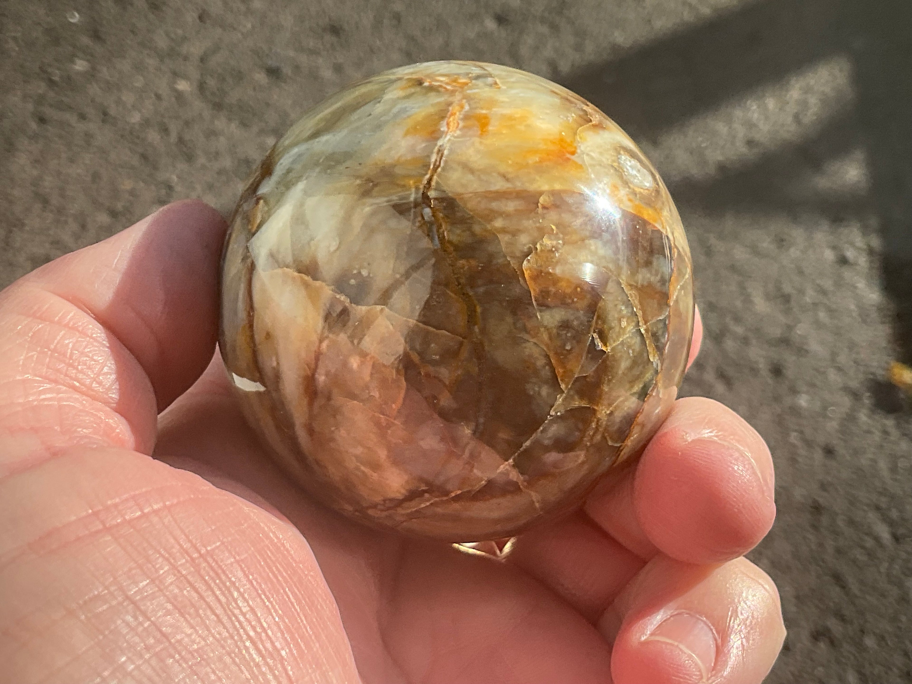 231g Duad Jasper Sphere 2C