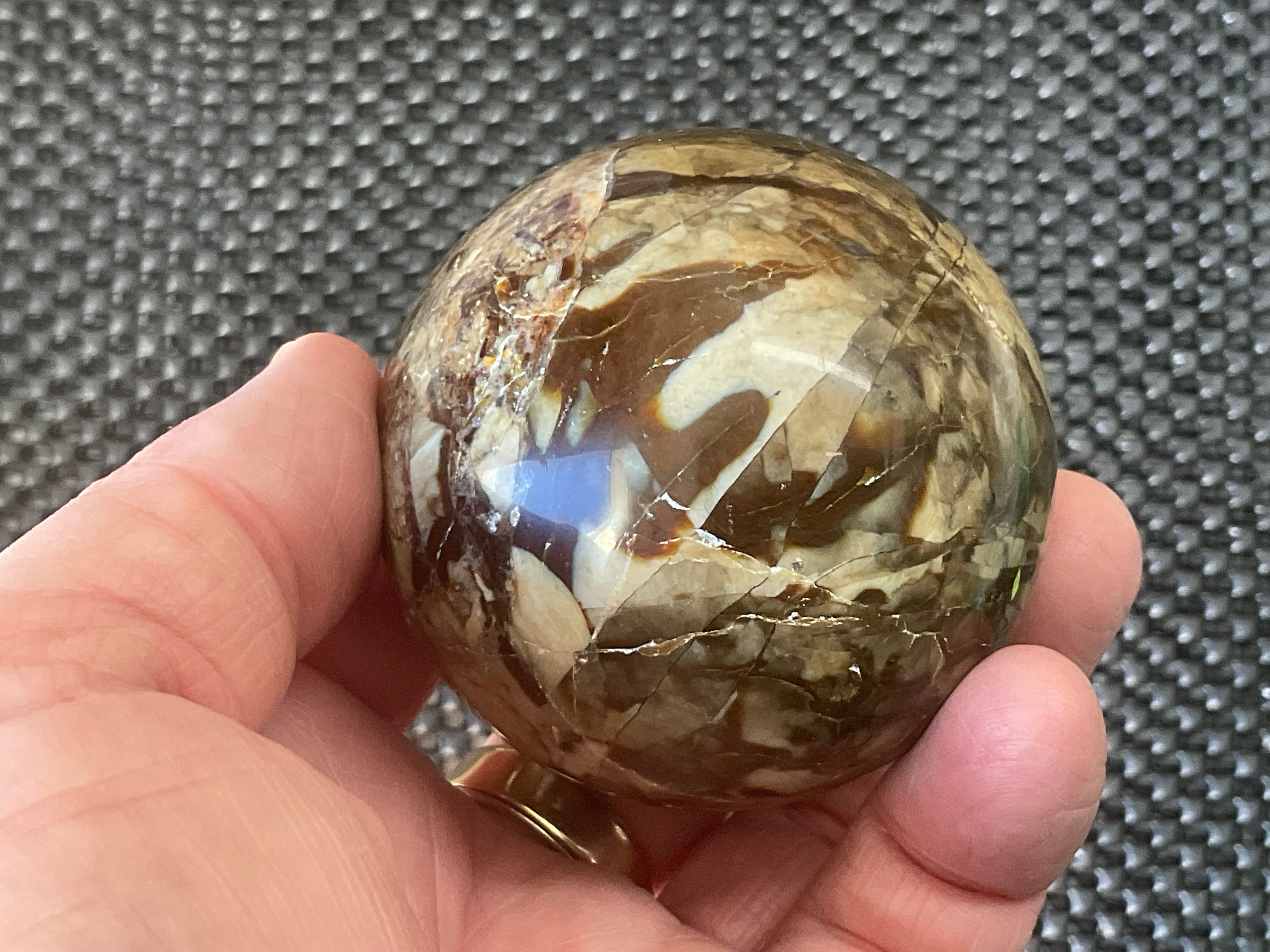242g Duad Jasper Sphere 2D