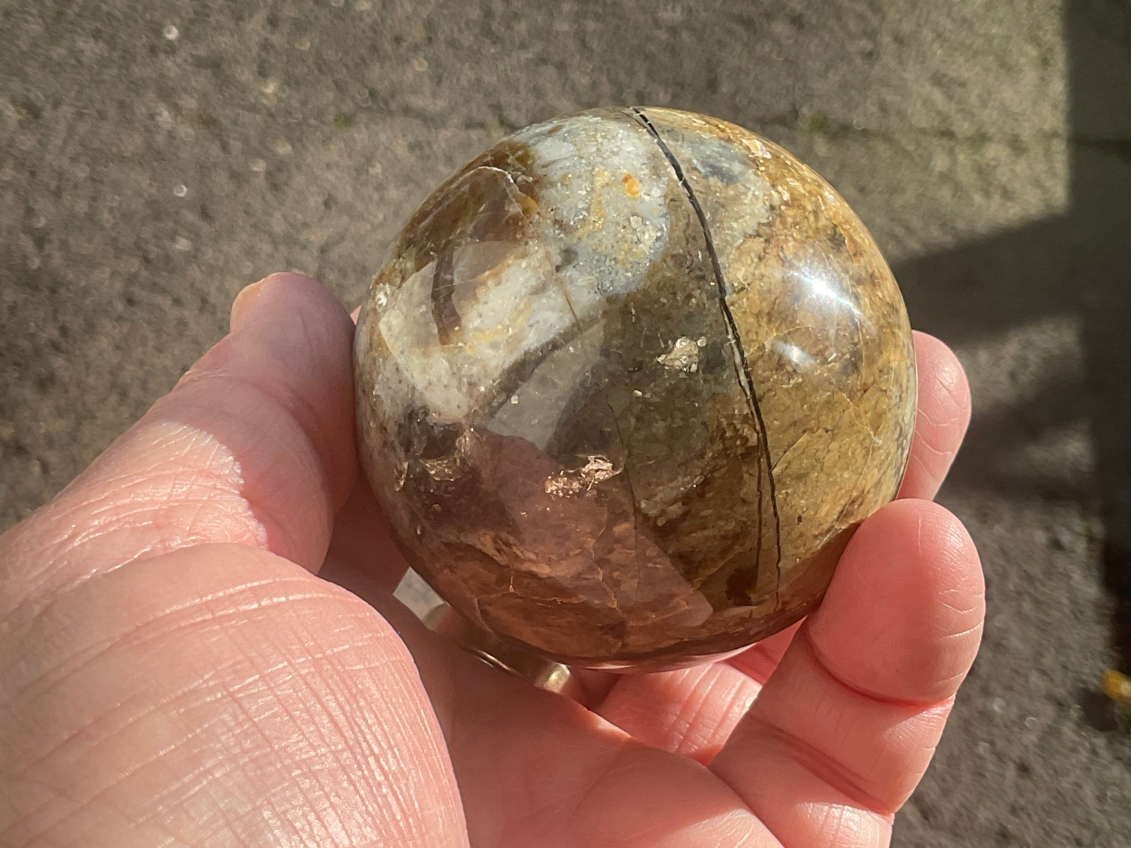 242g Duad Jasper Sphere 2D