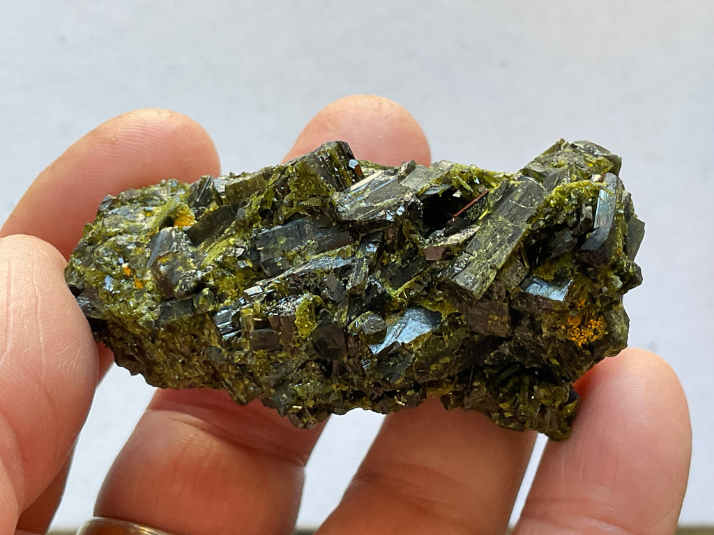 102g Dark Epidote Cluster 4B