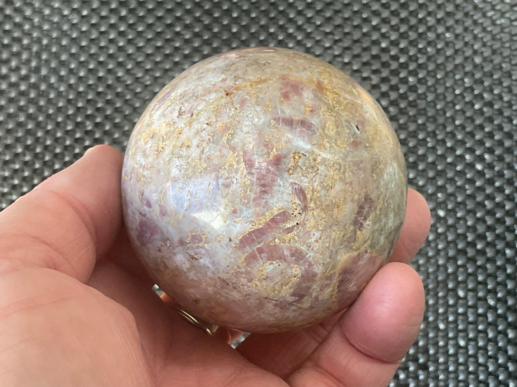 422g Strawberry Jasper Sphere 2C