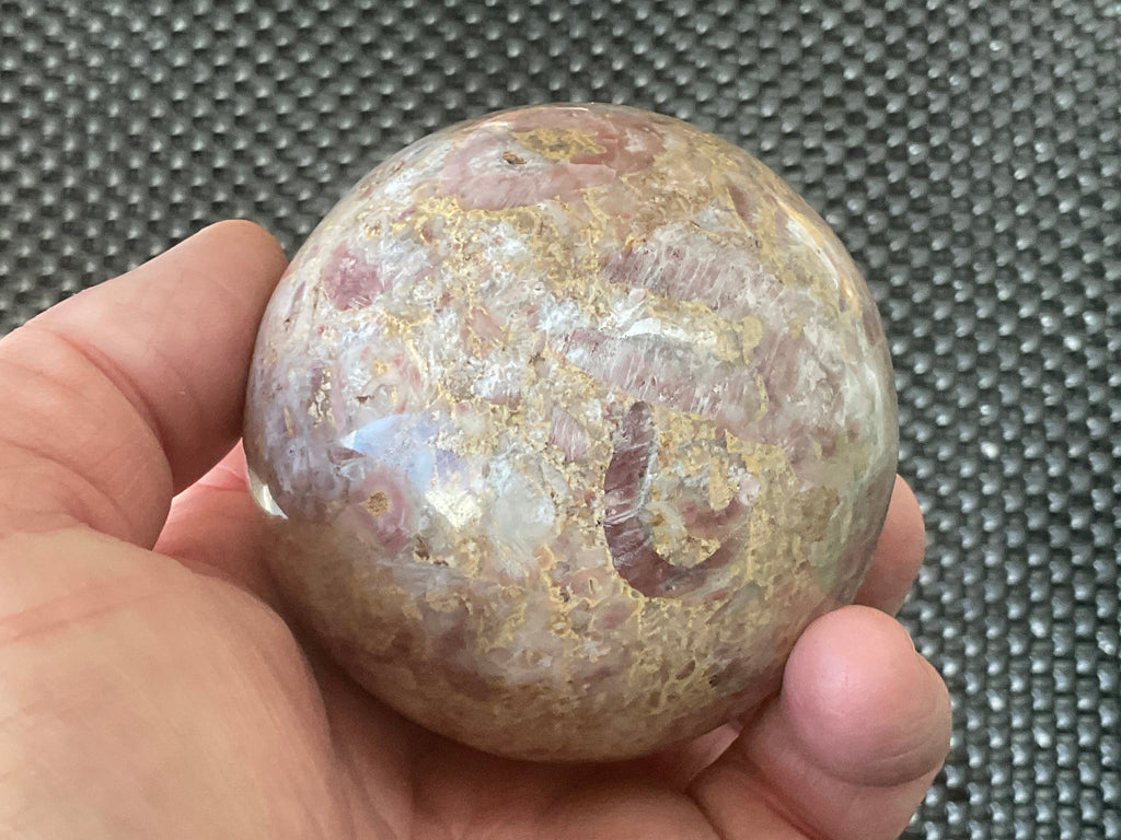 422g Strawberry Jasper Sphere 2C