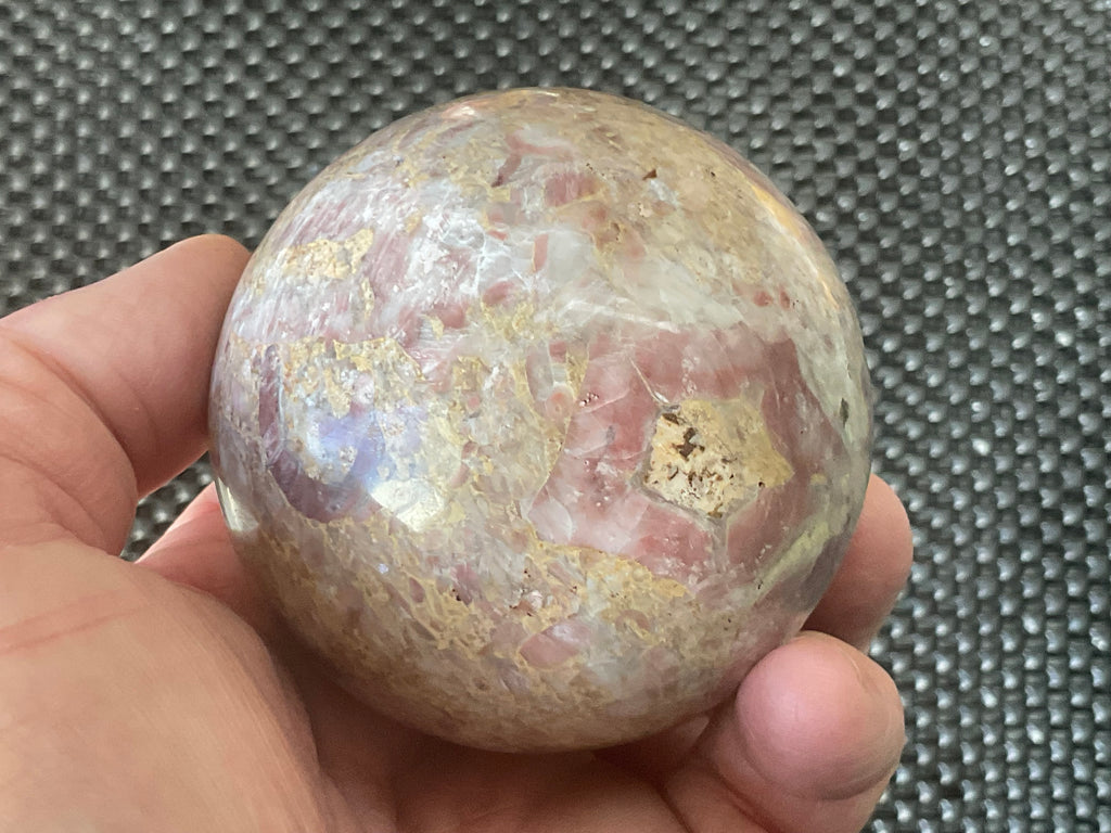 422g Strawberry Jasper Sphere 2C