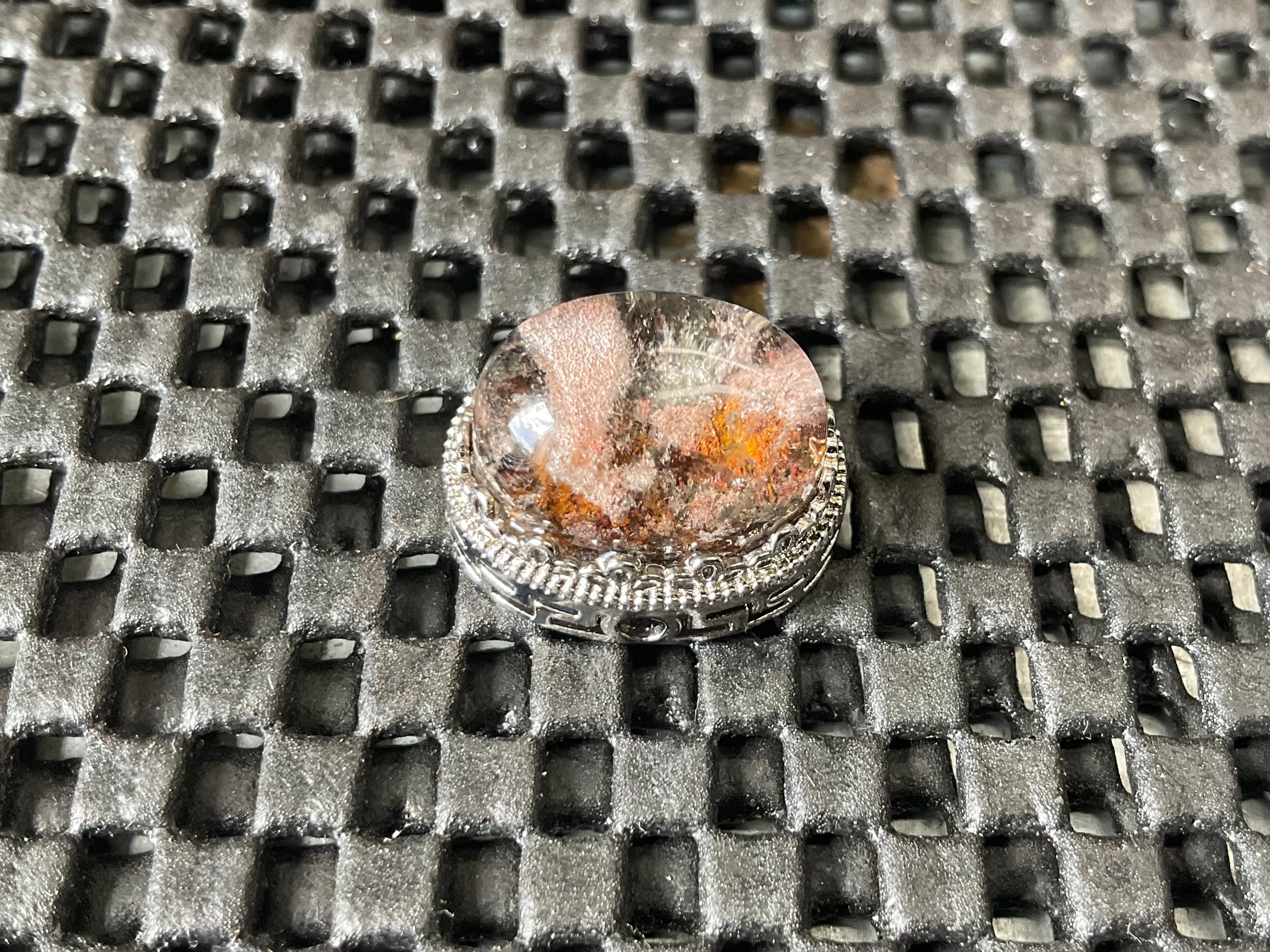 4g Lodelite Cabochon in Antique Style setting A