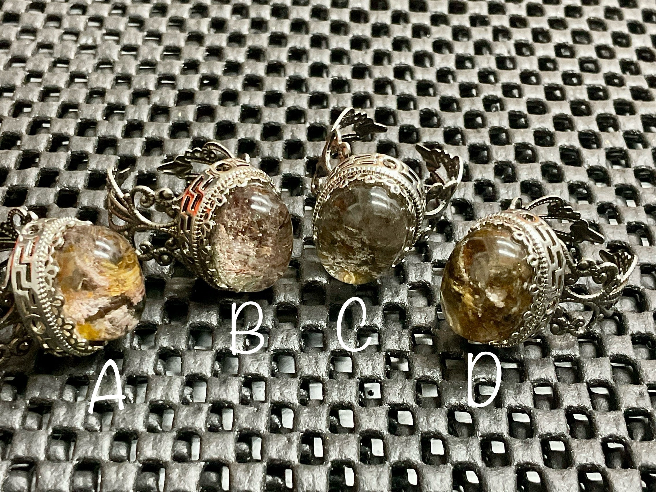 6g Lodelite Cabochon in Antique Style Ring Setting A