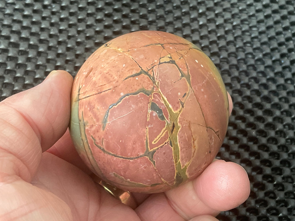 254g “Creek Jasper” Sphere 1B