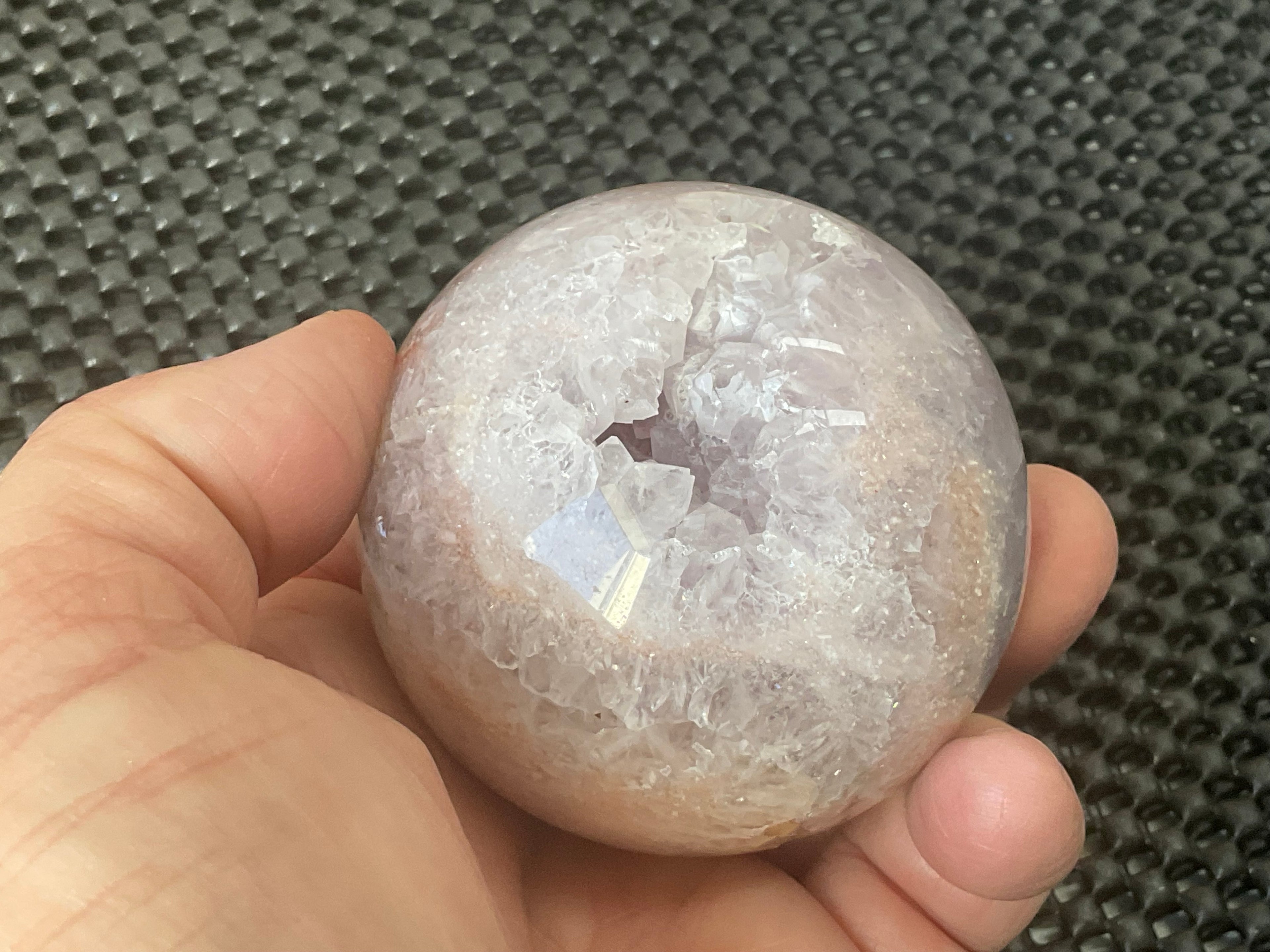 341g “Pink Amethyst” Sphere 1C
