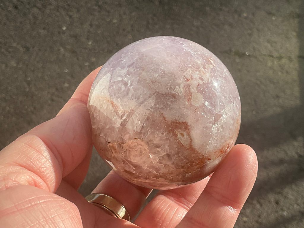 341g “Pink Amethyst” Sphere 1C