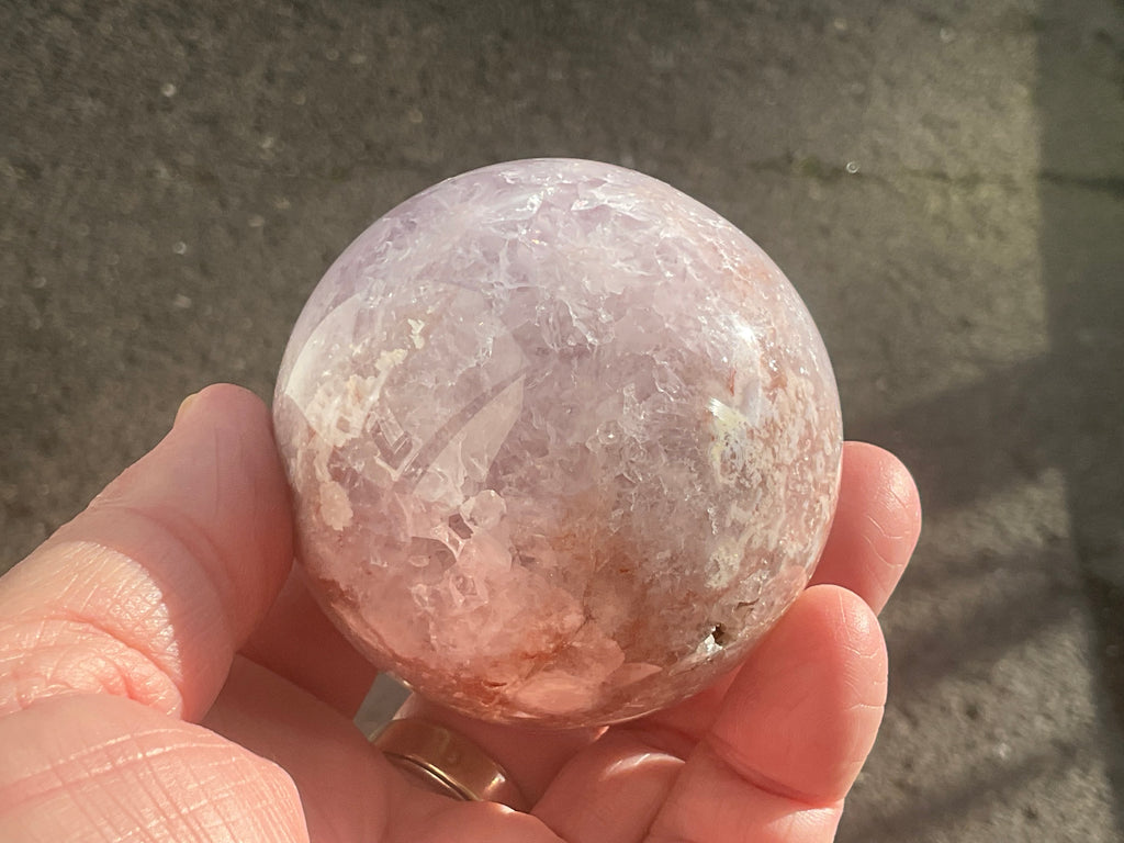 341g “Pink Amethyst” Sphere 1C
