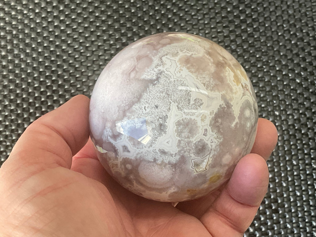 589g “Pink Amethyst” Sphere 3B
