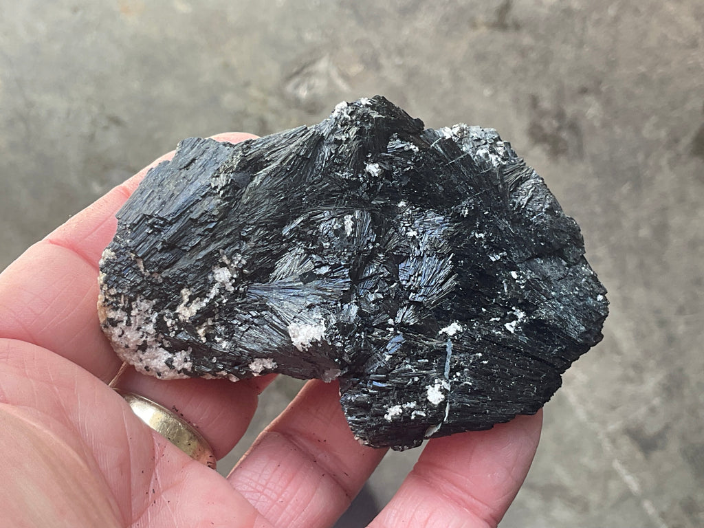 114g Black Tourmaline (Schorl) Specimen from Tasmania, Australia