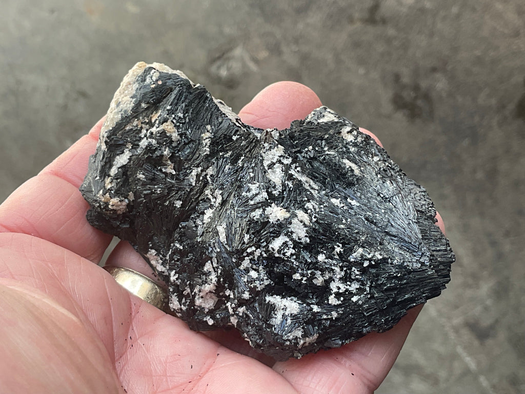 114g Black Tourmaline (Schorl) Specimen from Tasmania, Australia