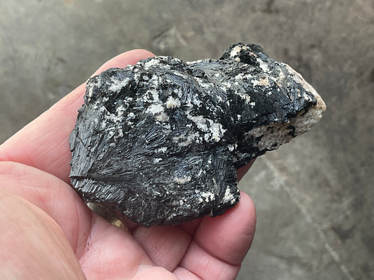 114g Black Tourmaline (Schorl) Specimen from Tasmania, Australia
