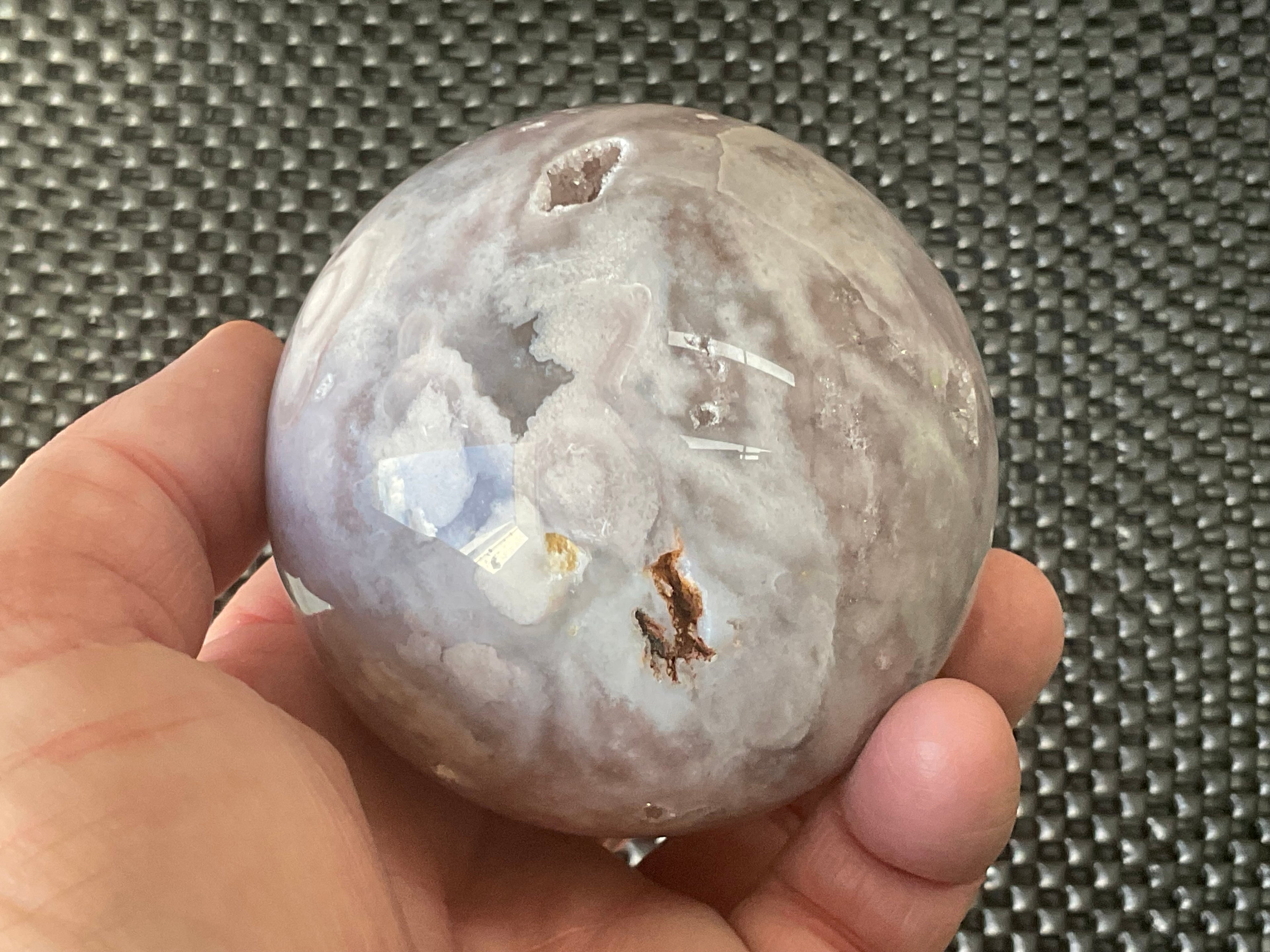 532g “Pink Amethyst” Sphere 2A