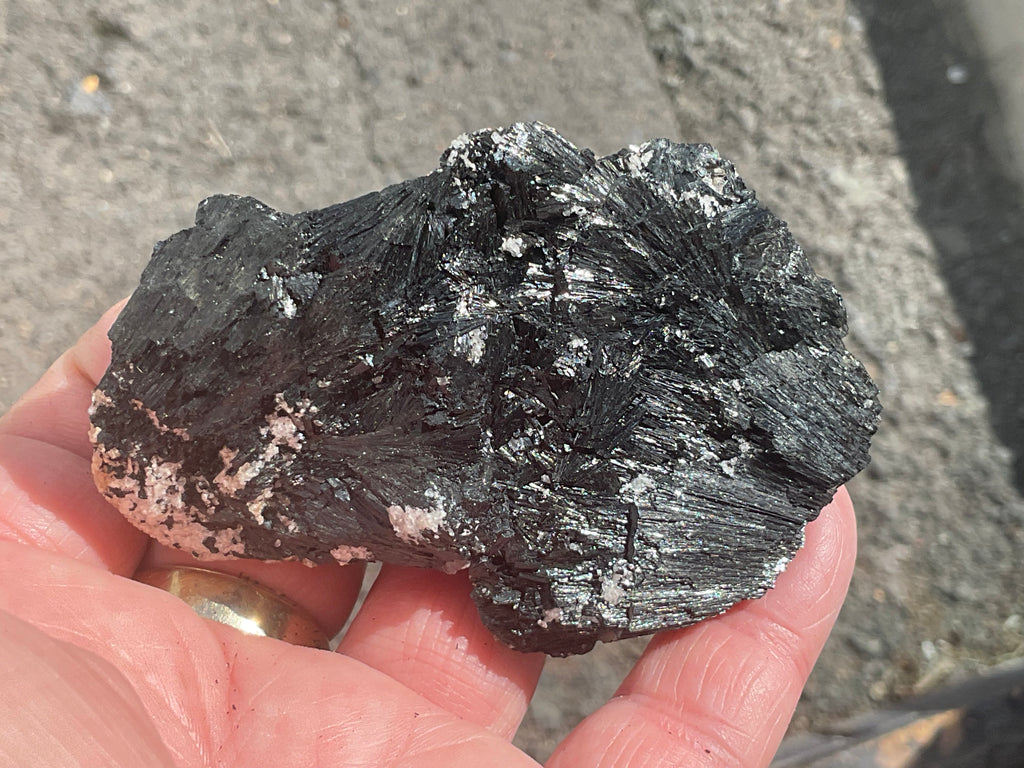 114g Black Tourmaline (Schorl) Specimen from Tasmania, Australia