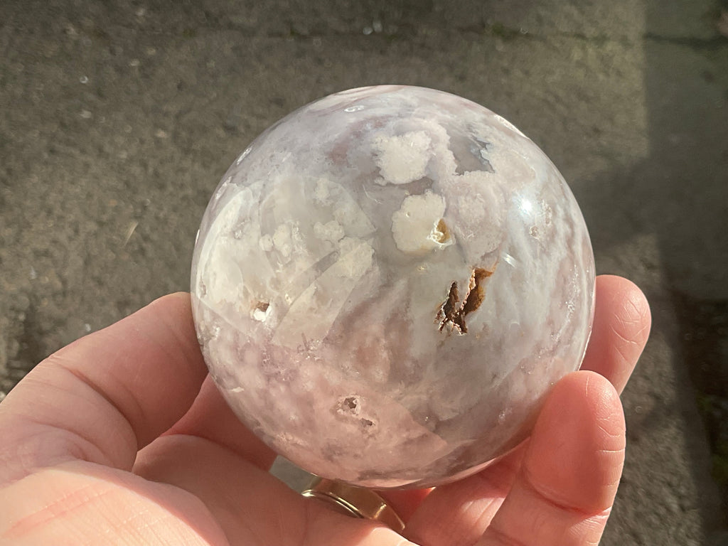 532g “Pink Amethyst” Sphere 2A