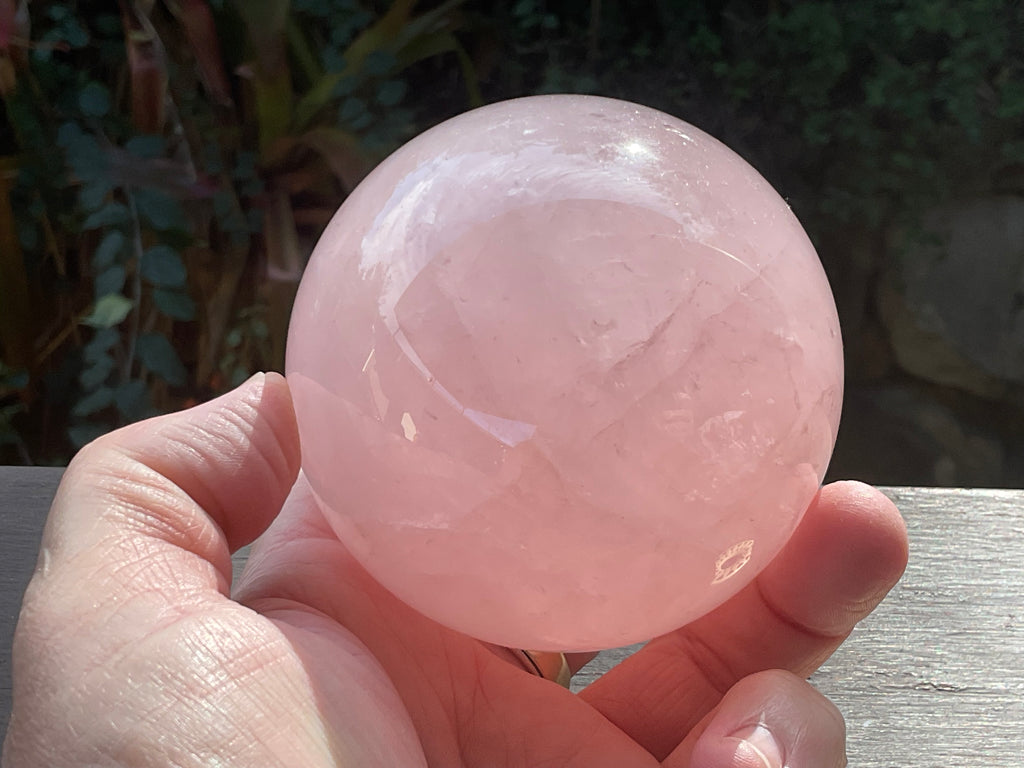 723g Large Rose Quartz Sphere