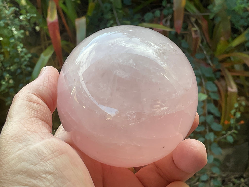 723g Large Rose Quartz Sphere