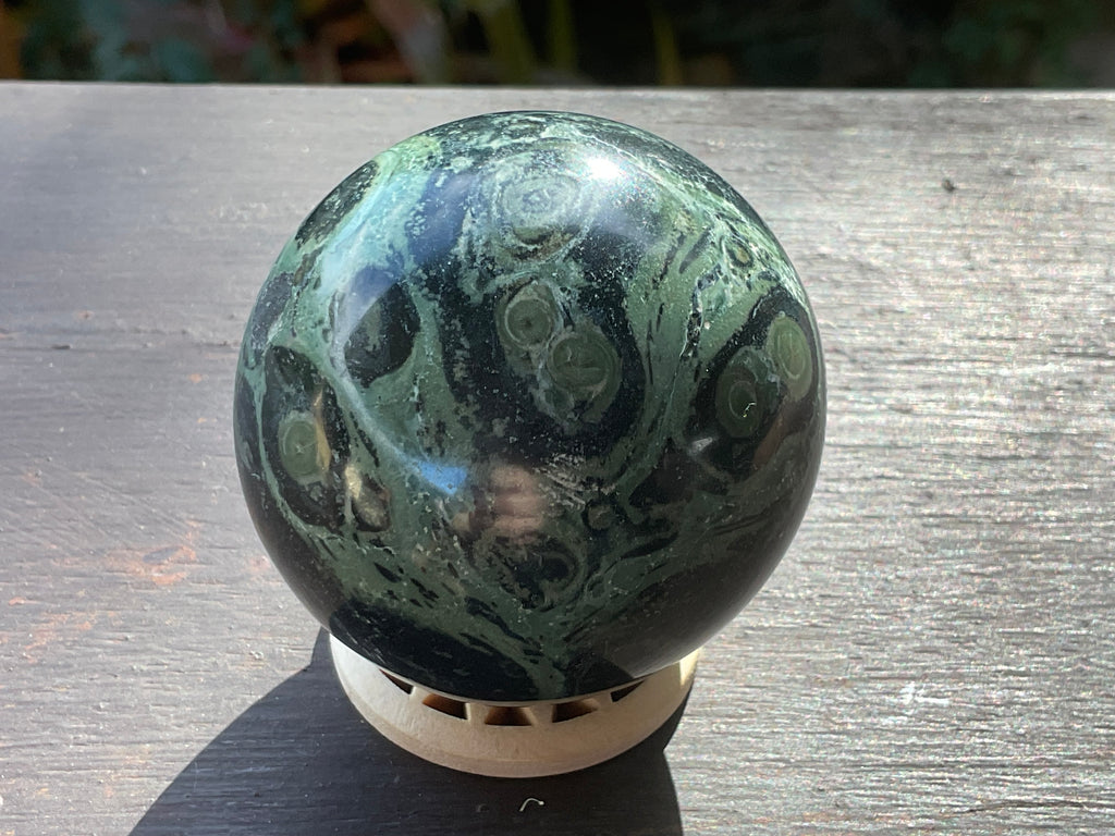 170g Kambaba Jasper Sphere 1A