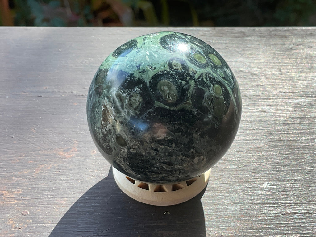 170g Kambaba Jasper Sphere 1A