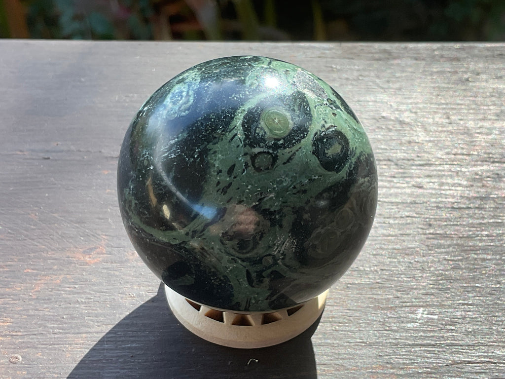 170g Kambaba Jasper Sphere 1A