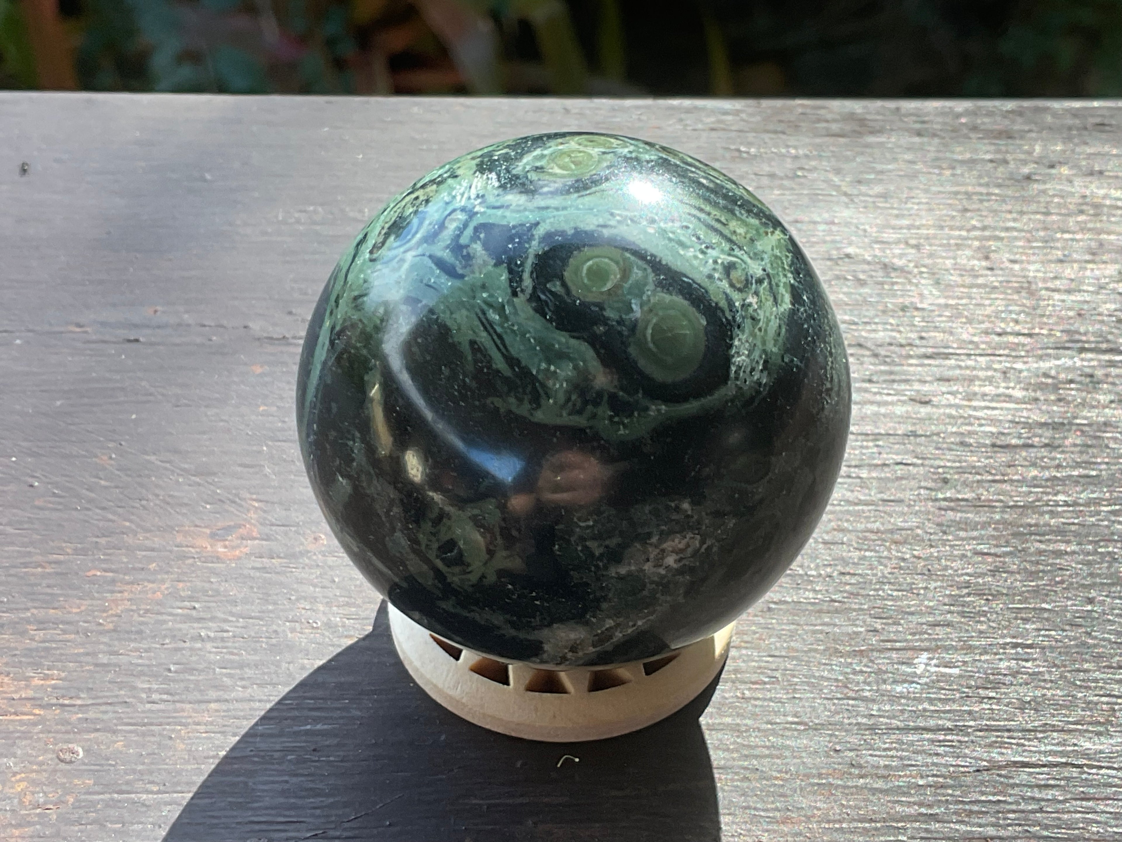 170g Kambaba Jasper Sphere 1A