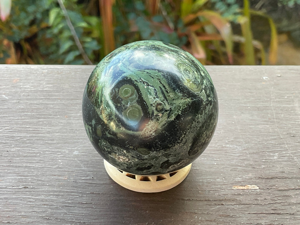 170g Kambaba Jasper Sphere 1A