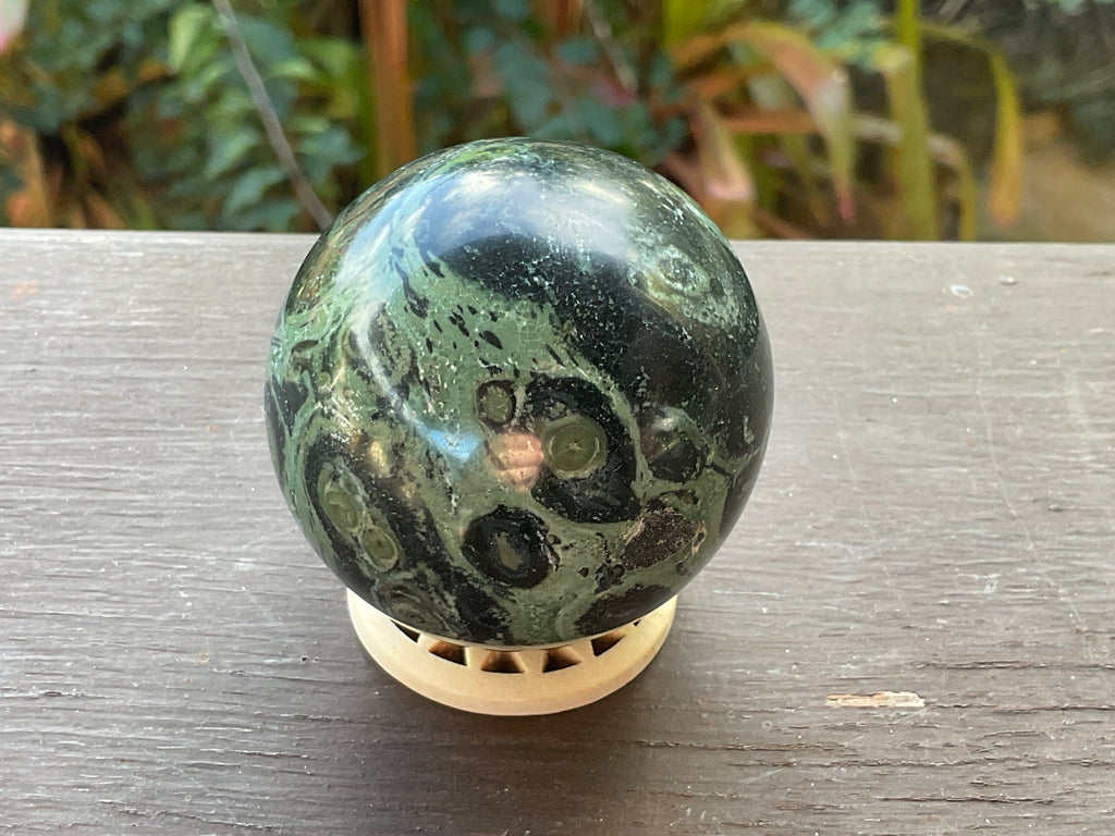 170g Kambaba Jasper Sphere 1A