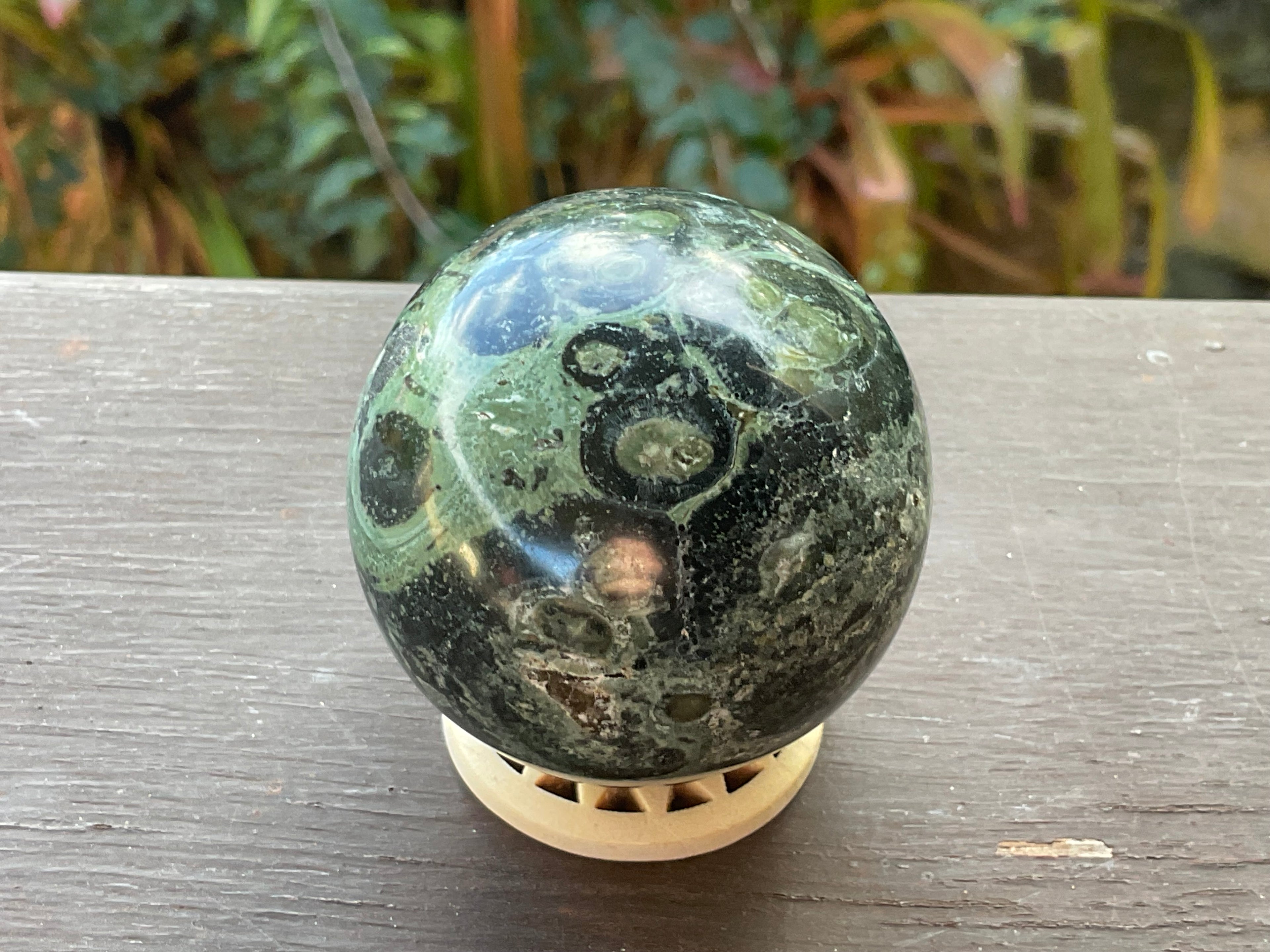 170g Kambaba Jasper Sphere 1A