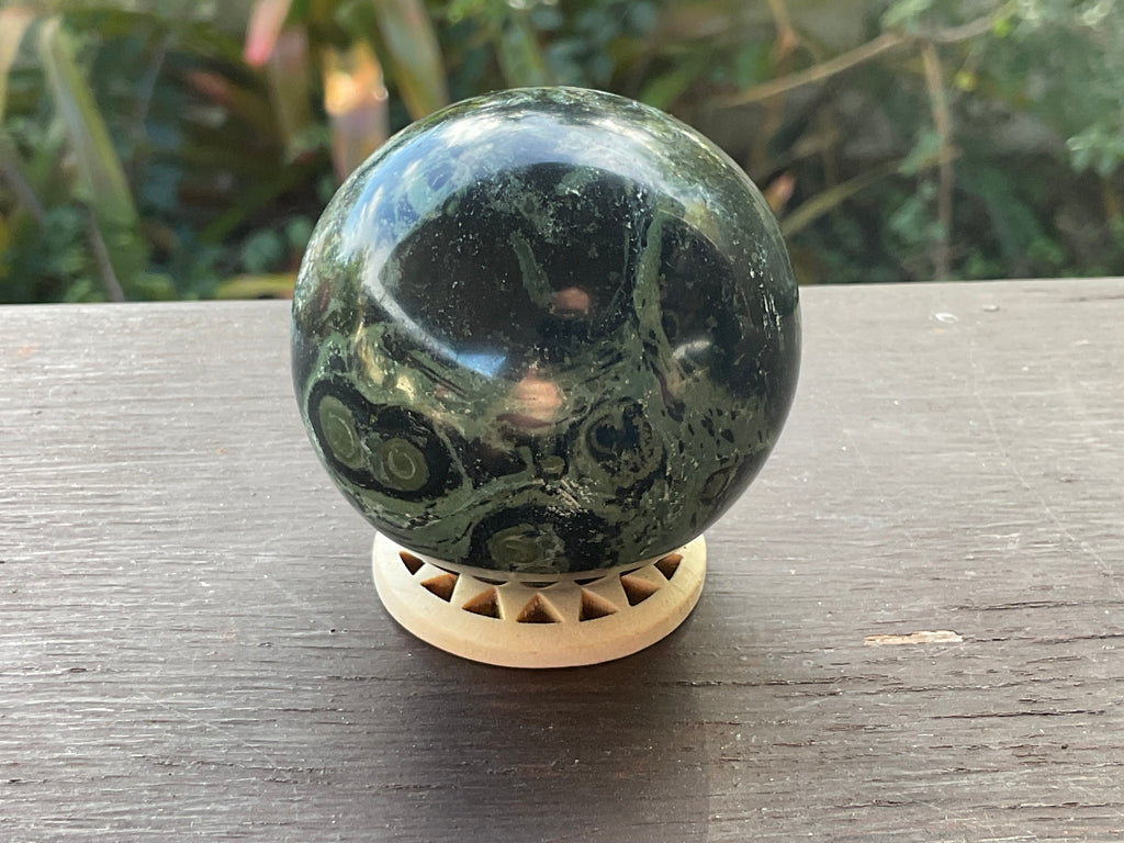 170g Kambaba Jasper Sphere 1A