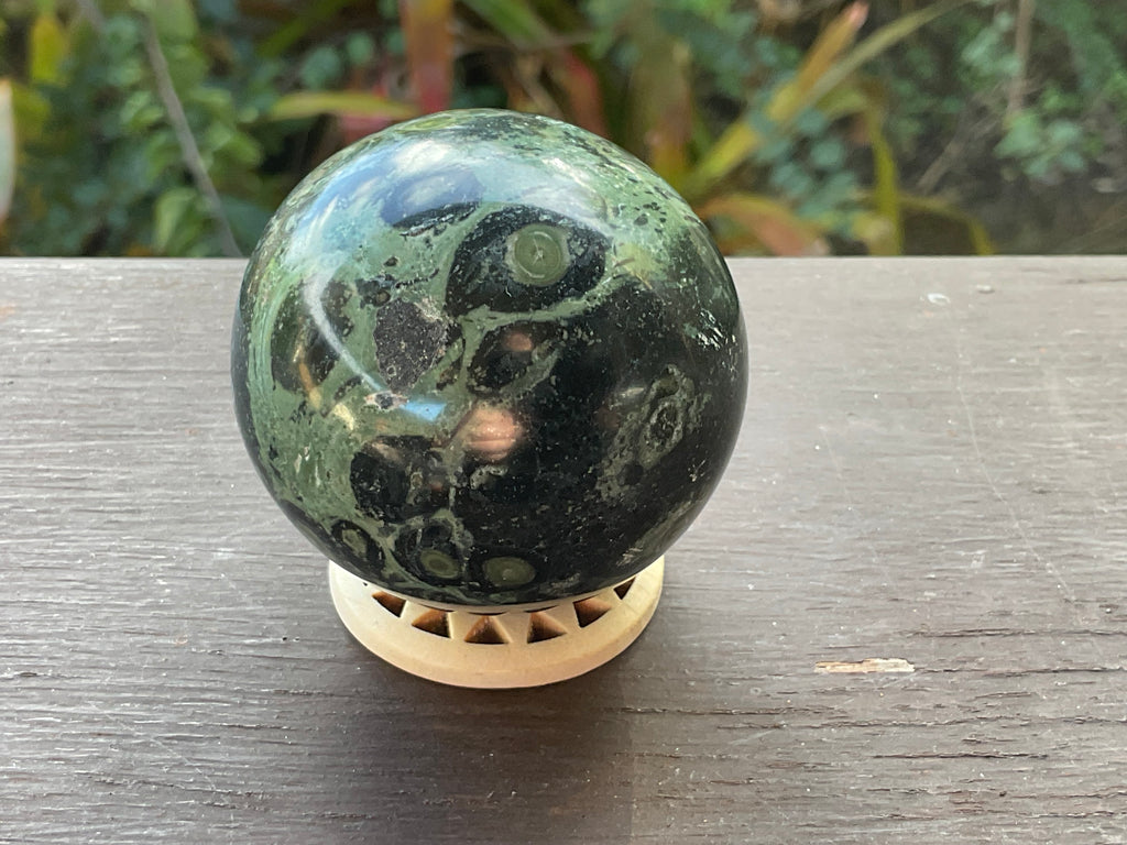 170g Kambaba Jasper Sphere 1A
