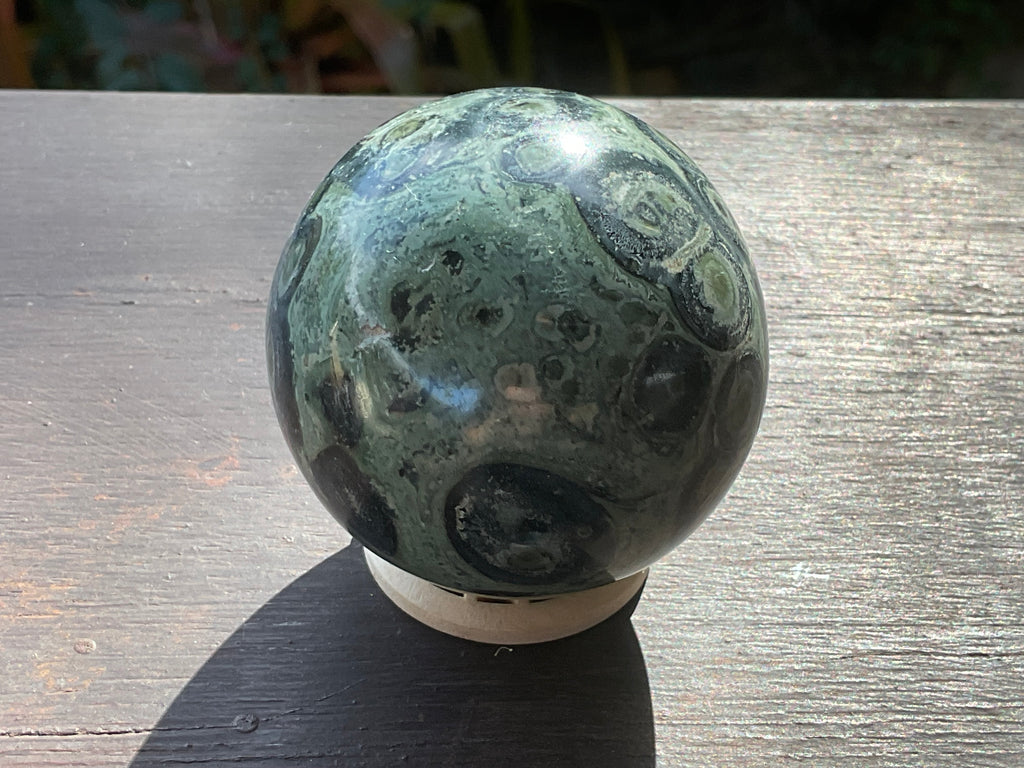226g Kambaba Jasper Sphere 2A