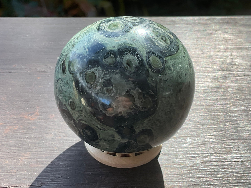 226g Kambaba Jasper Sphere 2A