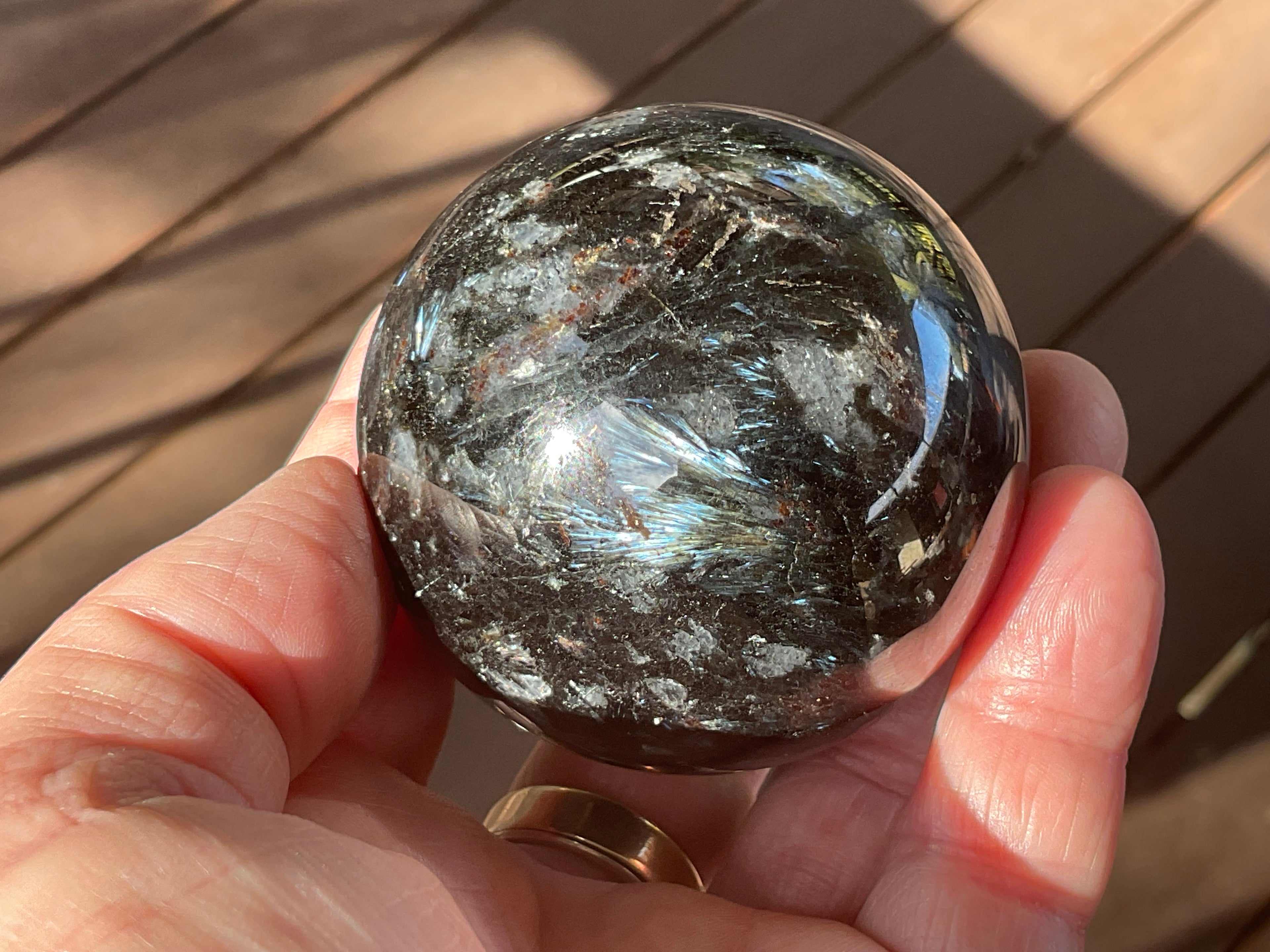 353g Arfvedsonite Sphere