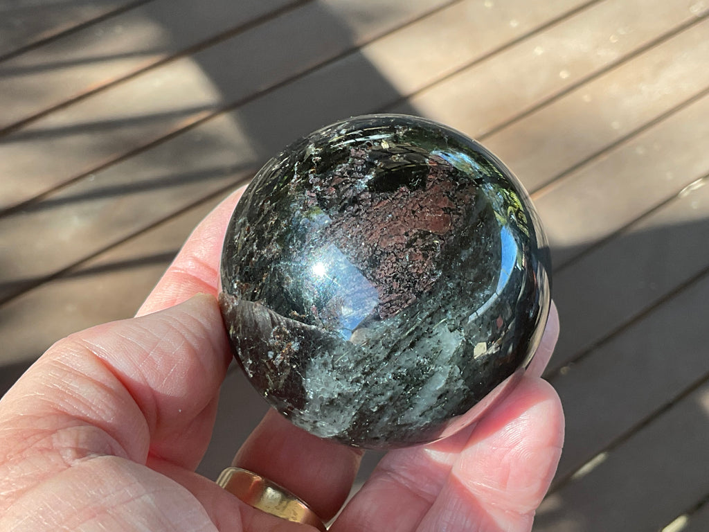 332g Astrophyllite Sphere