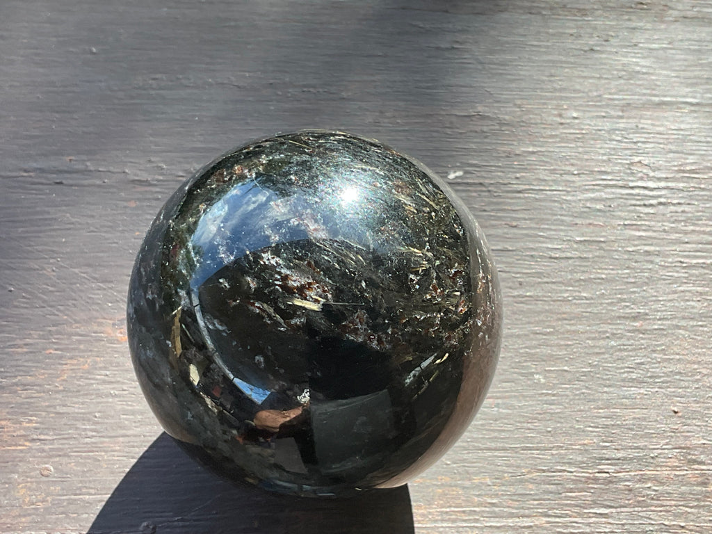 332g Astrophyllite Sphere