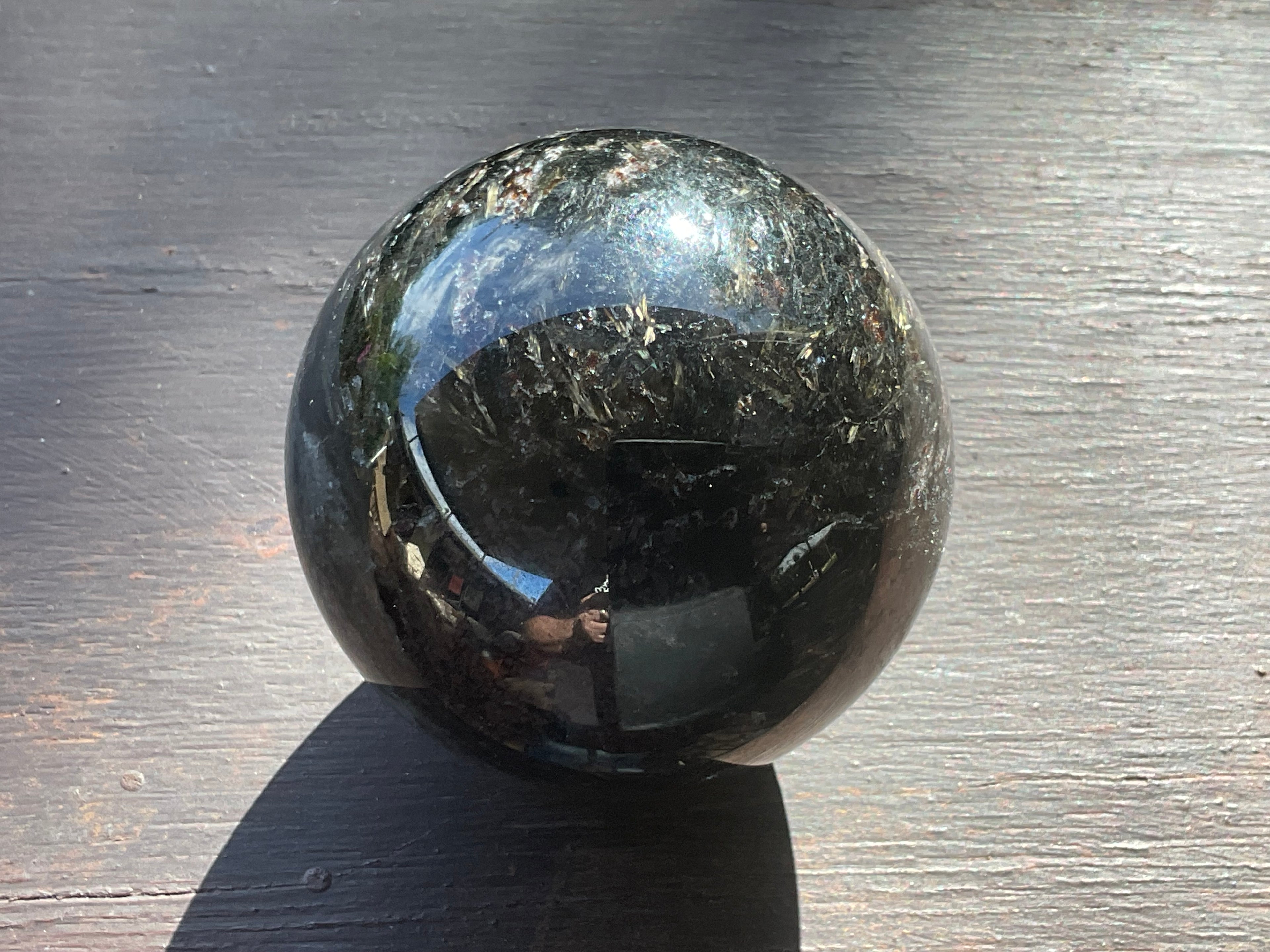332g Astrophyllite Sphere