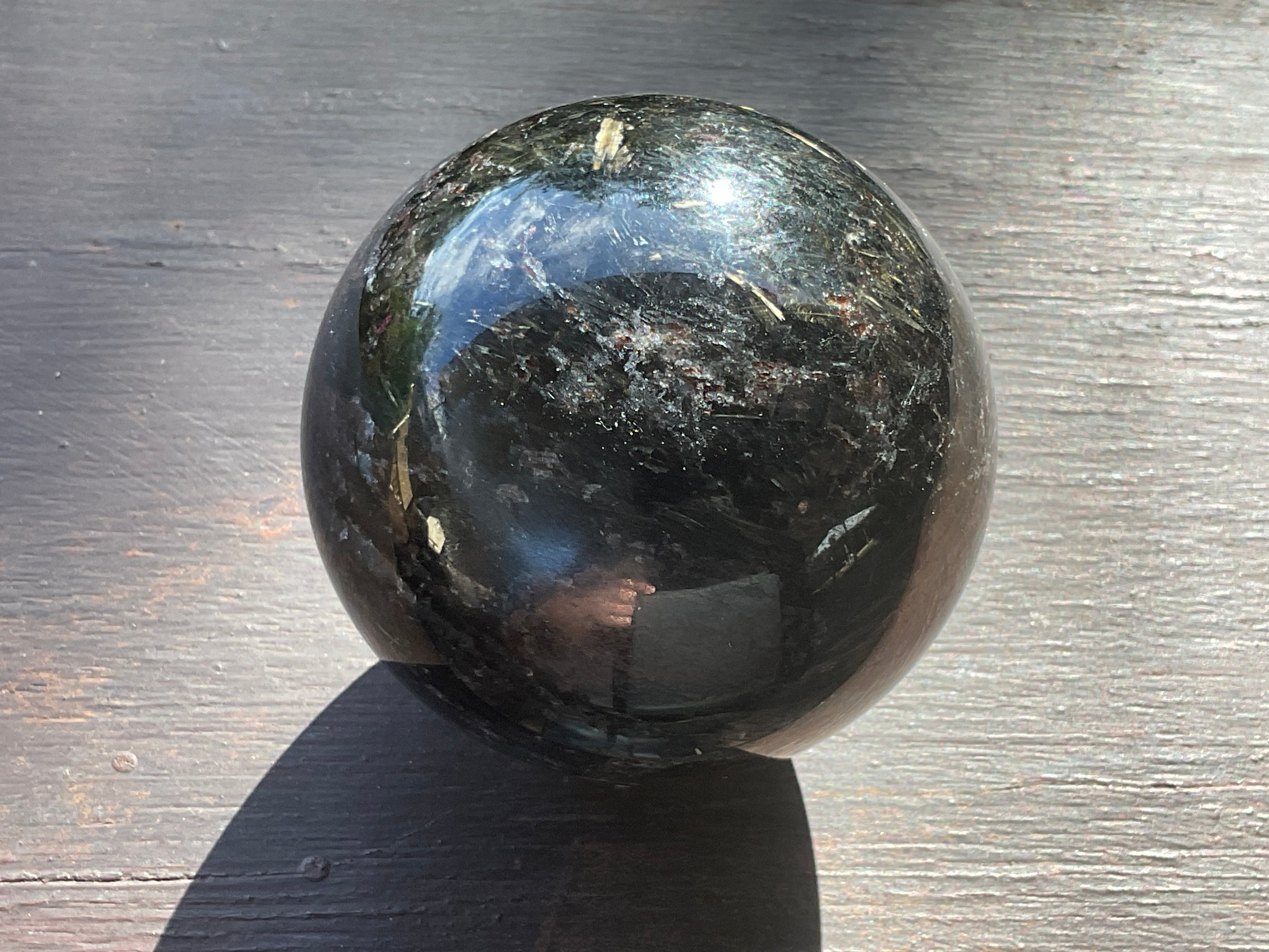 332g Astrophyllite Sphere