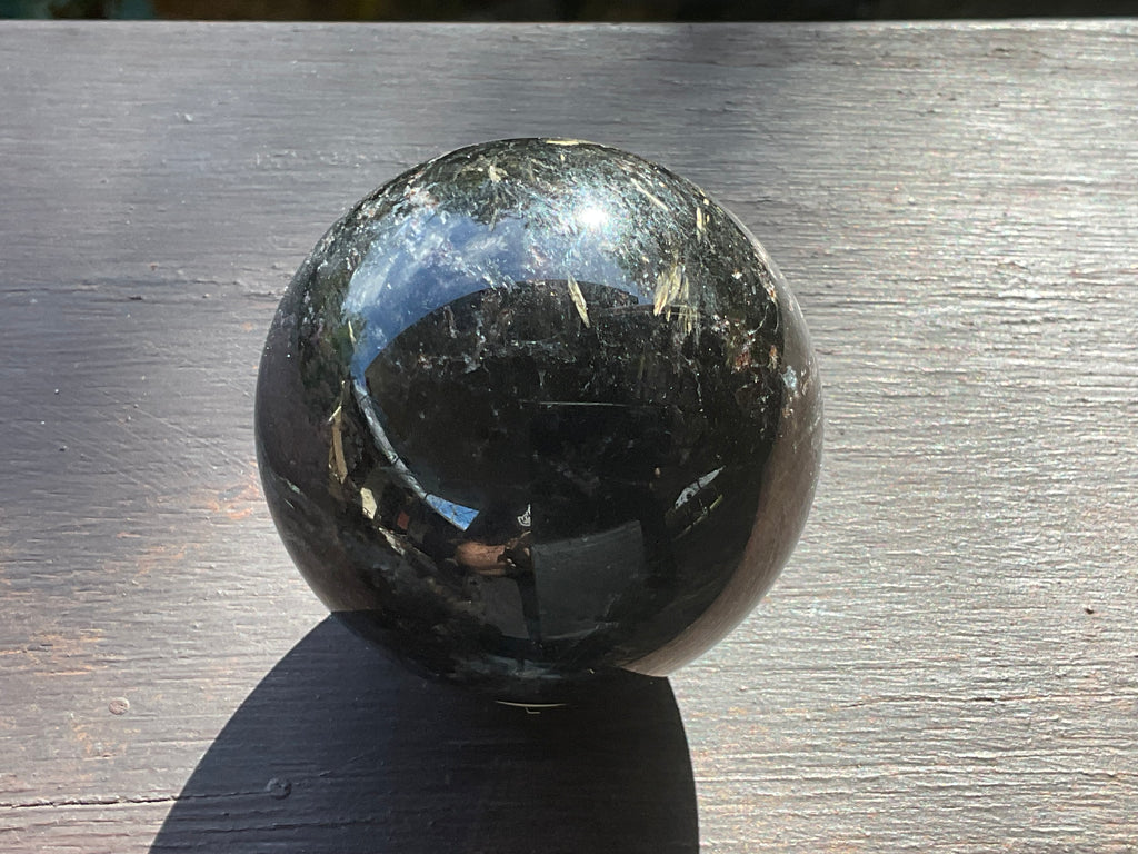 332g Astrophyllite Sphere