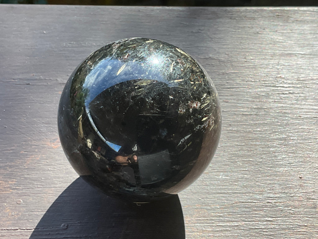 332g Astrophyllite Sphere