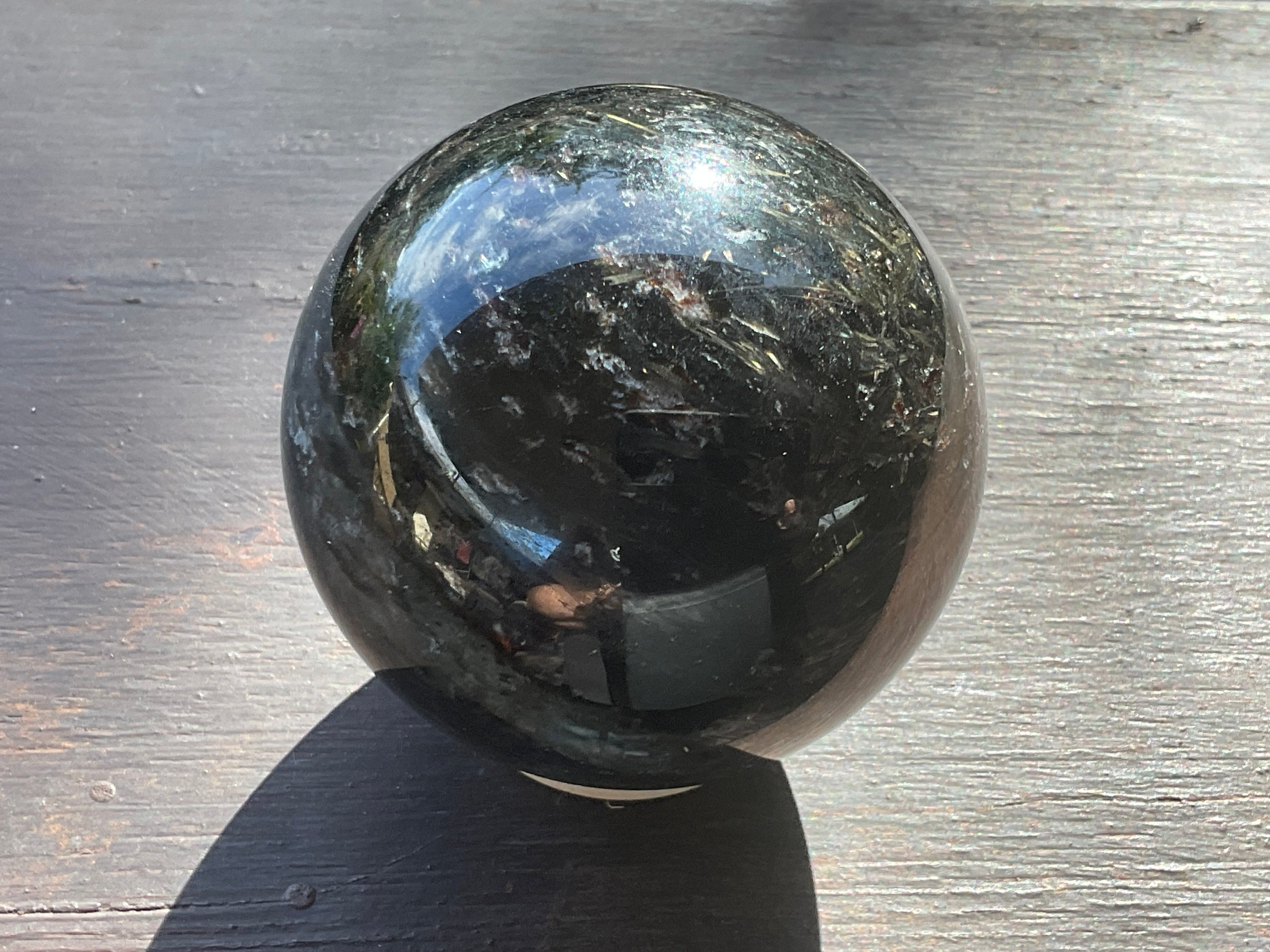 332g Astrophyllite Sphere