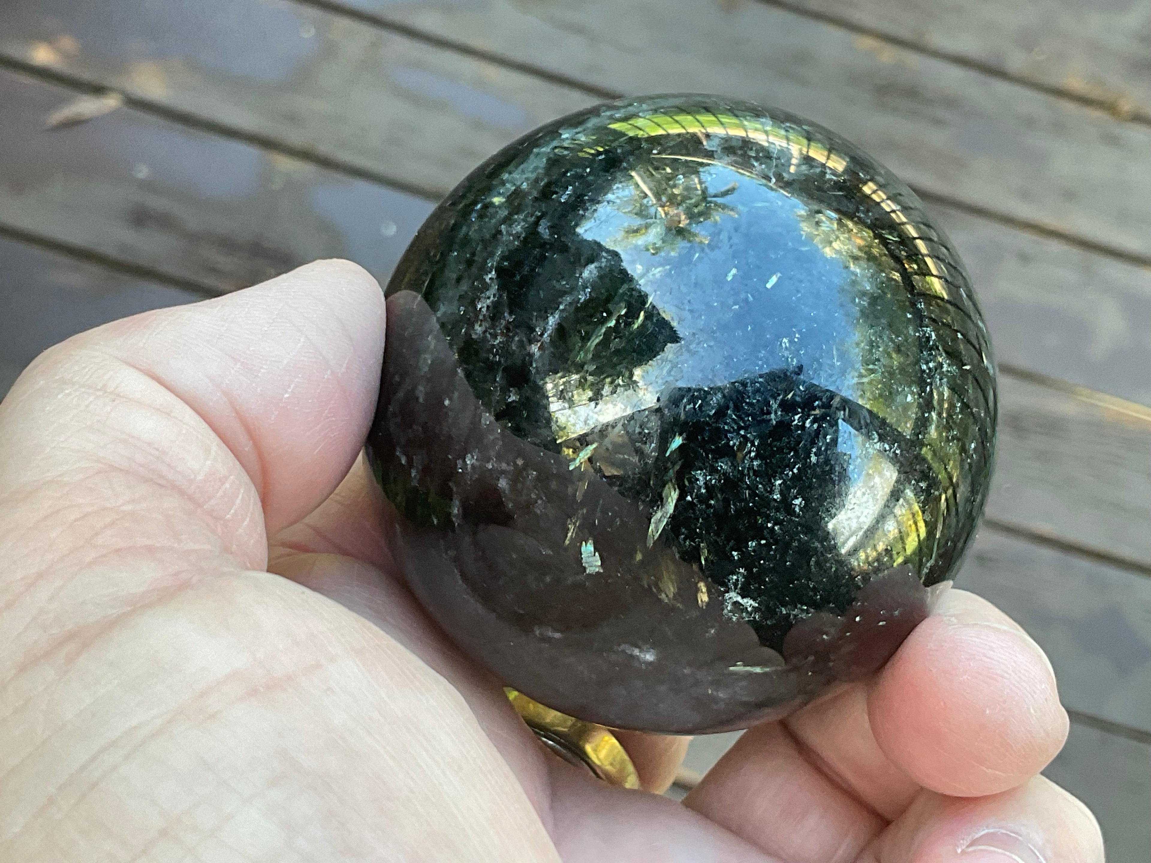 332g Astrophyllite Sphere