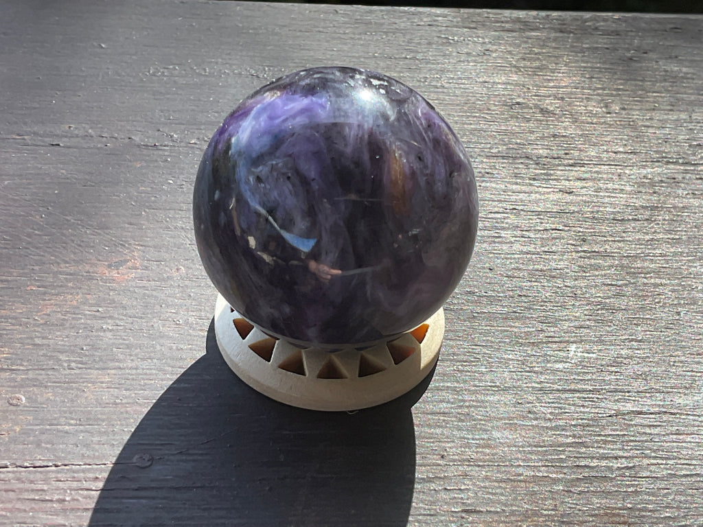 90g Charoite Sphere B