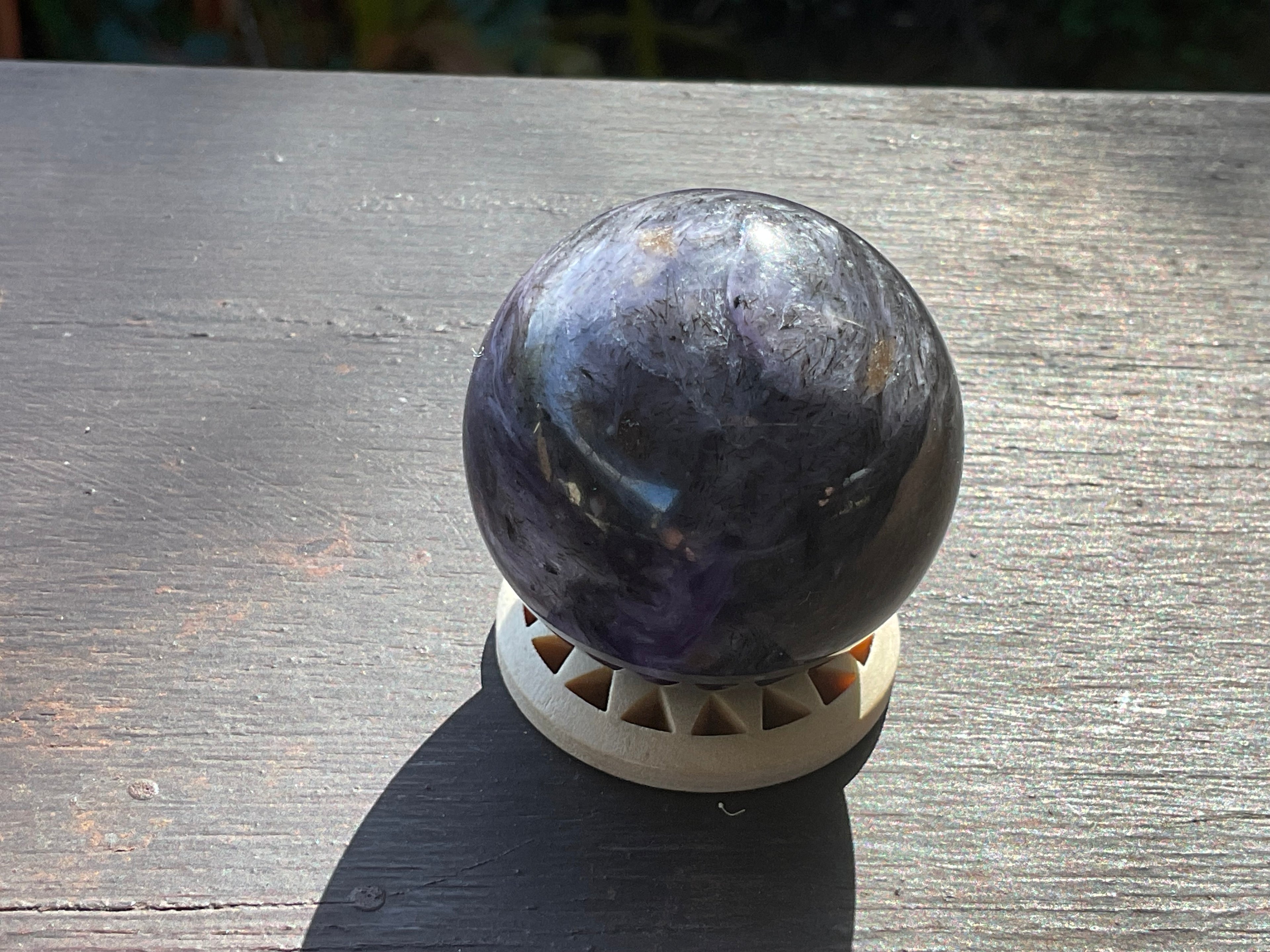 90g Charoite Sphere B