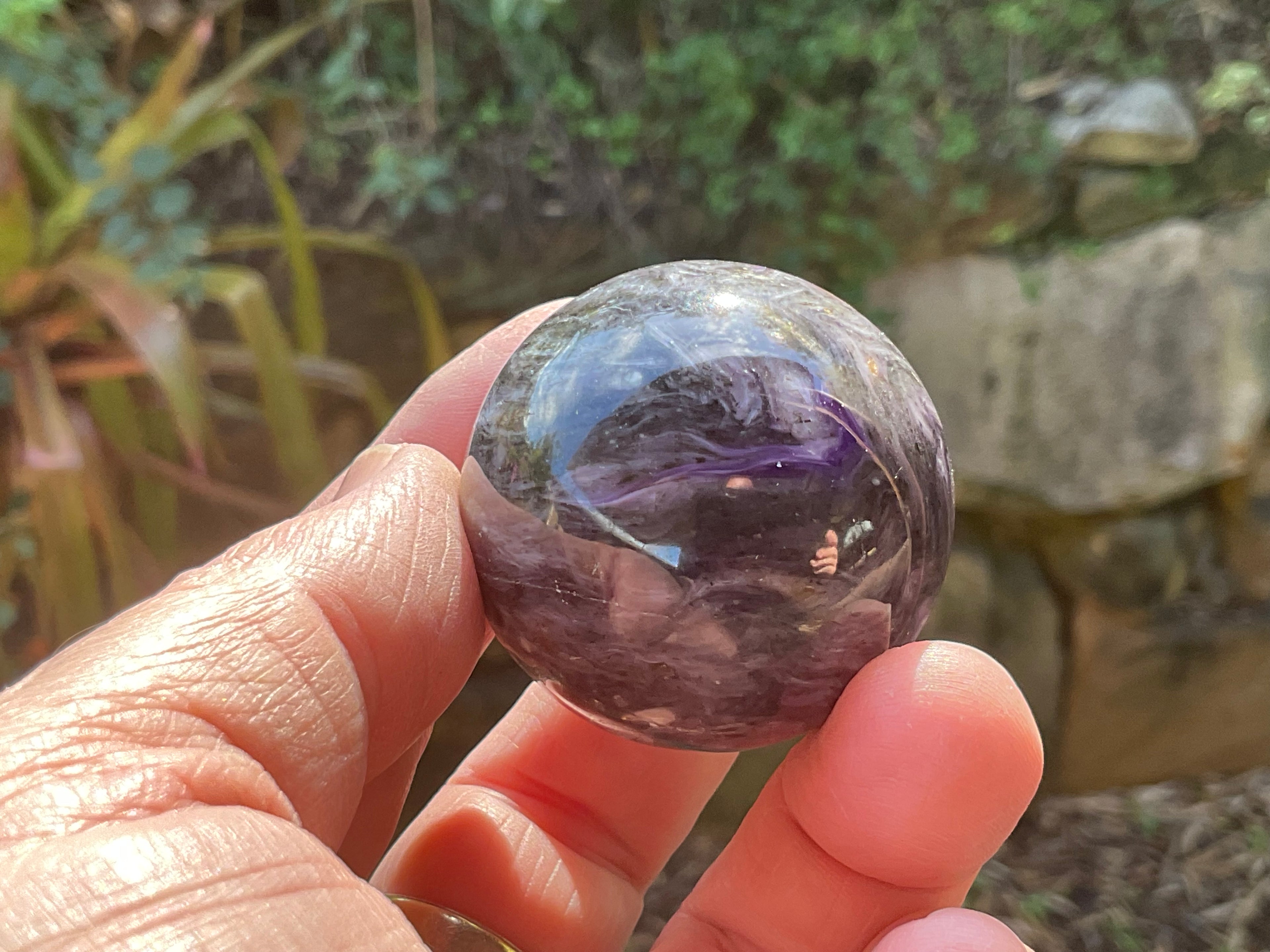 90g Charoite Sphere B