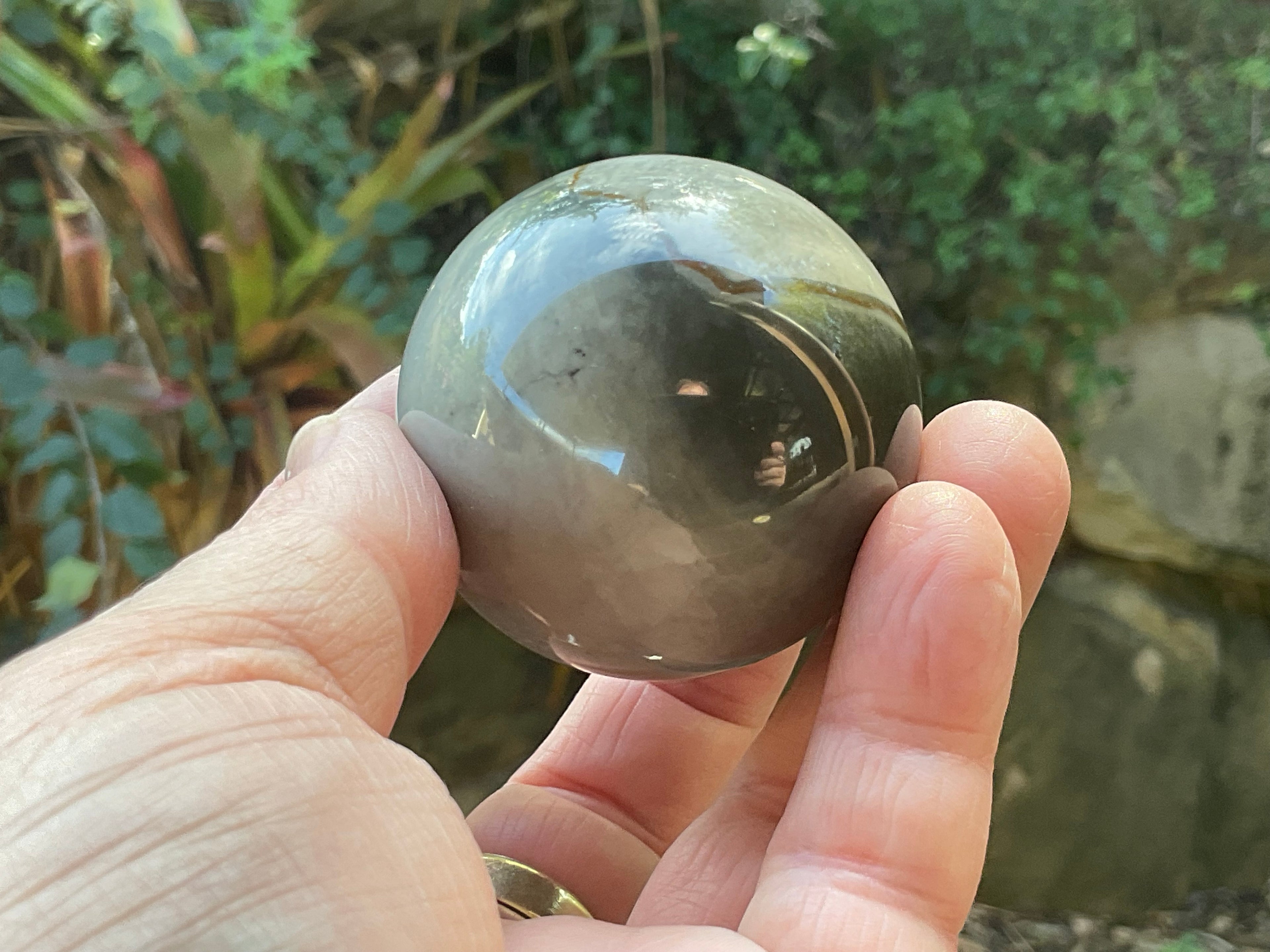 183g Polychrome Jasper Sphere 1B