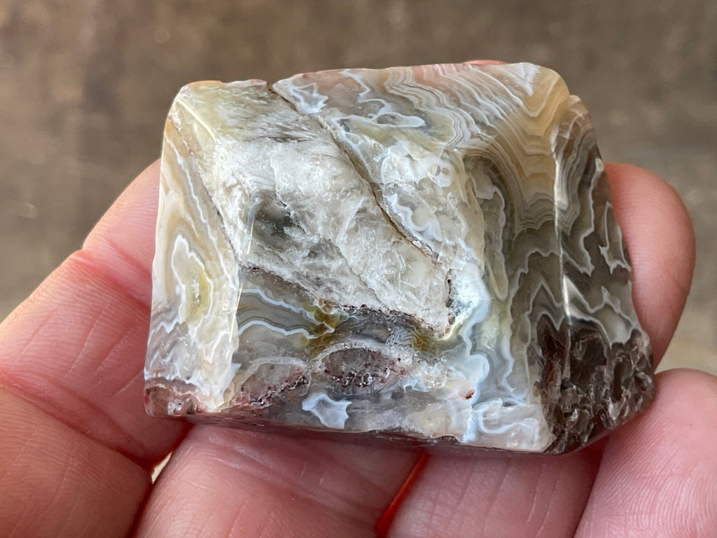 42g Mexican Crazy Lace Agate Freeform 16B
