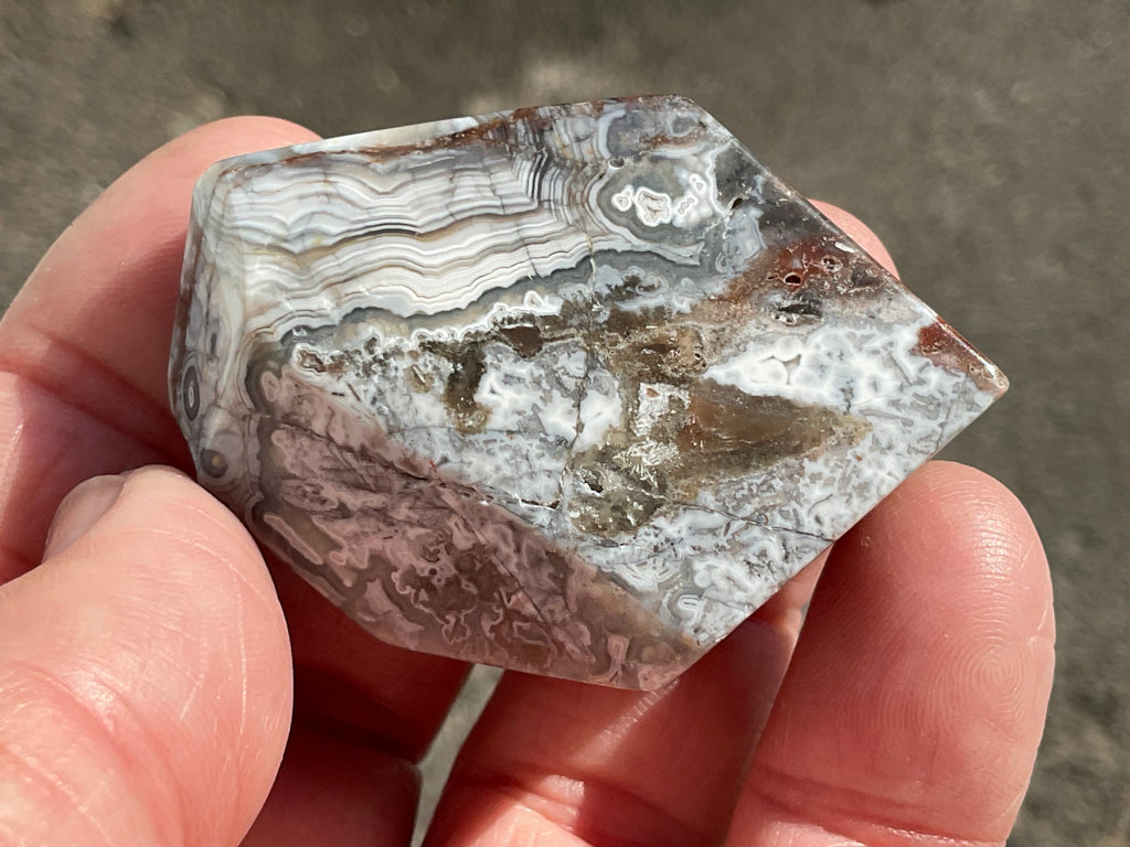 46g Mexican Crazy Lace Agate Freeform 17A